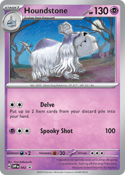 Houndstone 42/215 — Scarlet & Violet Black Star Promos