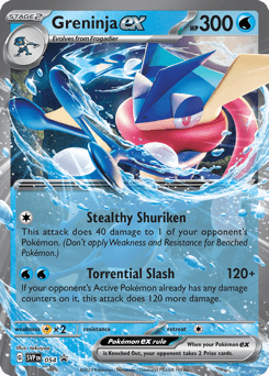 Greninja ex 54/215 — Scarlet & Violet Black Star Promos