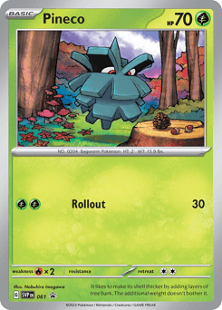 Pineco 61/215 — Scarlet & Violet Black Star Promos