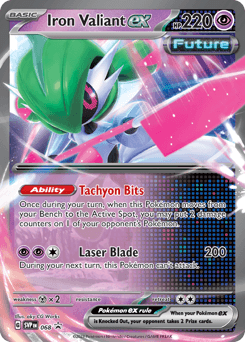 Iron Valiant ex 68/215 — Scarlet & Violet Black Star Promos