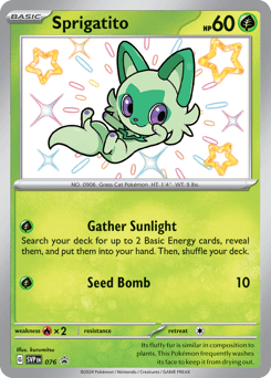 Sprigatito 76/215 — Scarlet & Violet Black Star Promos