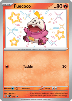 Fuecoco 79/215 — Scarlet & Violet Black Star Promos