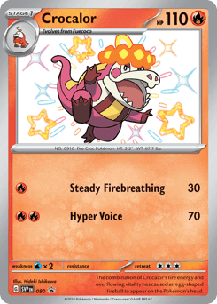Crocalor 80/215 — Scarlet & Violet Black Star Promos
