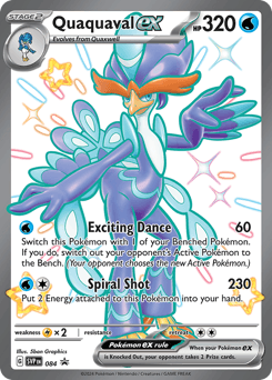 Quaquaval ex 84/215 — Scarlet & Violet Black Star Promos