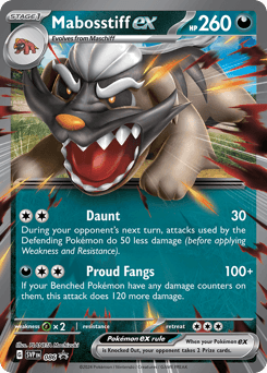 Mabosstiff ex 86/215 — Scarlet & Violet Black Star Promos