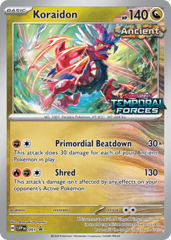 Koraidon 91/215 — Scarlet & Violet Black Star Promos