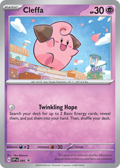 Cleffa 95/215 — Scarlet & Violet Black Star Promos