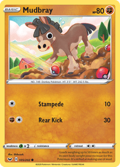 Mudbray 105/202 — Sword & Shield