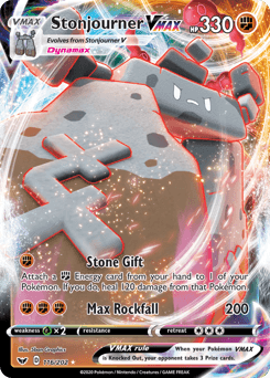 Stonjourner VMAX 116/202 — Sword & Shield