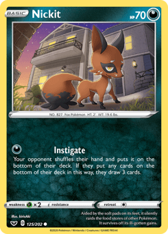 Nickit 125/202 — Sword & Shield
