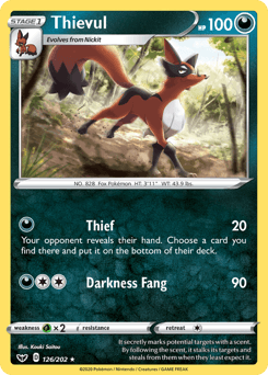 Thievul 126/202 — Sword & Shield