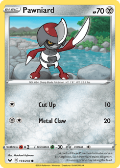 Pawniard 133/202 — Sword & Shield