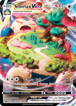 Snorlax VMAX 142/202 — Sword & Shield