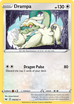 Drampa 149/202 — Sword & Shield