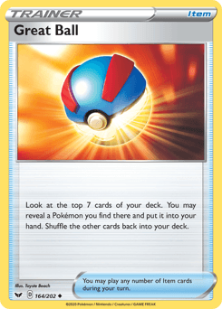 Great Ball 164/202 — Sword & Shield