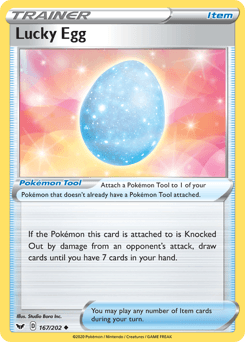 Lucky Egg 167/202 — Sword & Shield