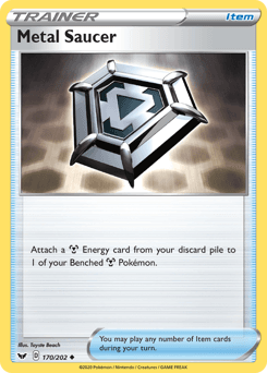 Metal Saucer 170/202 — Sword & Shield