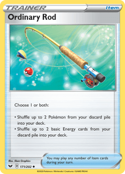 Ordinary Rod 171/202 — Sword & Shield