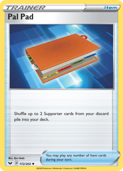 Pal Pad 172/202 — Sword & Shield