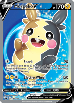 Morpeko V 190/202 — Sword & Shield
