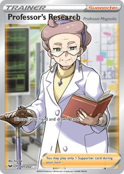 Professor's Research (Professor Magnolia) 201/202 — Sword & Shield