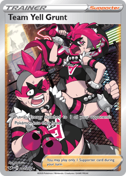 Team Yell Grunt 202/202 — Sword & Shield