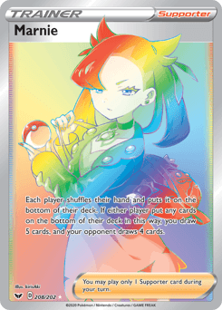 Marnie 208/202 — Sword & Shield