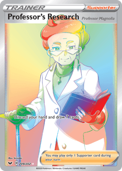 Professor's Research (Professor Magnolia) 209/202 — Sword & Shield
