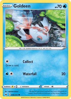 Goldeen 46/202 — Sword & Shield