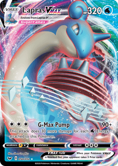 Lapras VMAX 50/202 — Sword & Shield