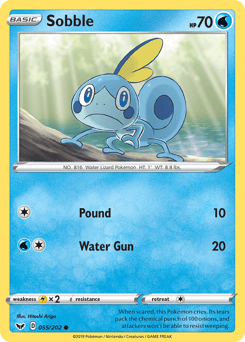 Sobble 55/202 — Sword & Shield