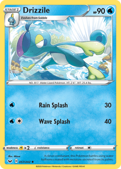 Drizzile 57/202 — Sword & Shield