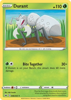 Durant 8/202 — Sword & Shield