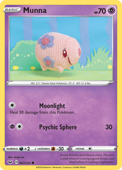 Munna 87/202 — Sword & Shield