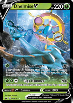 Dhelmise V 9/202 — Sword & Shield