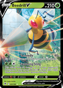 Beedrill V 1/189 — Astral Radiance
