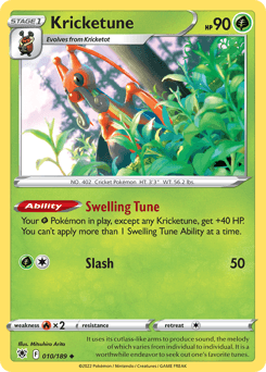 Kricketune 10/189 — Astral Radiance