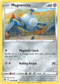 Magnemite 105/189 — Astral Radiance