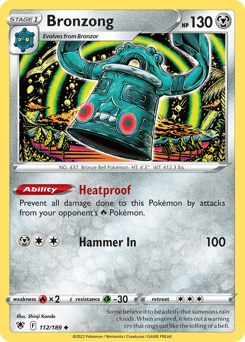 Bronzong 112/189 — Astral Radiance