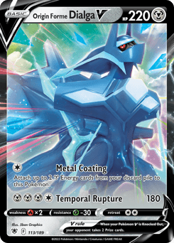 Origin Forme Dialga V 113/189 — Astral Radiance