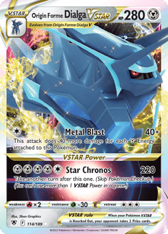 Origin Forme Dialga VSTAR 114/189 — Astral Radiance
