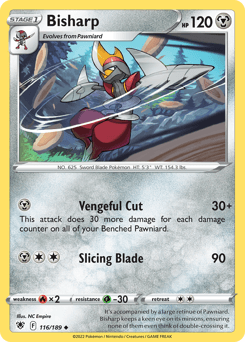 Bisharp 116/189 — Astral Radiance