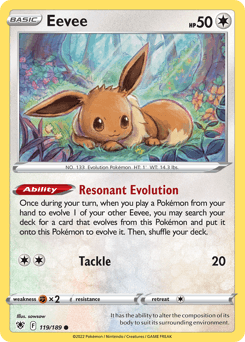 Eevee 119/189 — Astral Radiance