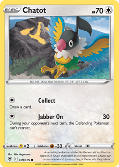 Chatot 129/189 — Astral Radiance