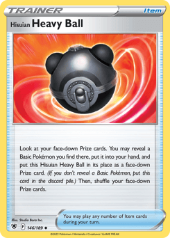 Hisuian Heavy Ball 146/189 — Astral Radiance