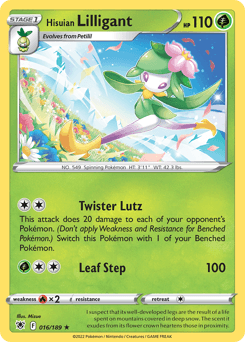 Hisuian Lilligant 16/189 — Astral Radiance