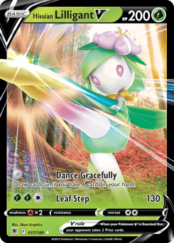 Hisuian Lilligant V 17/189 — Astral Radiance
