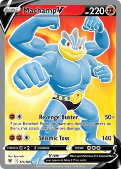 Machamp V 171/189 — Astral Radiance