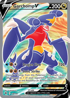 Garchomp V 178/189 — Astral Radiance