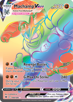 Machamp VMAX 194/189 — Astral Radiance